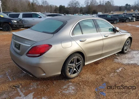 2020 Mercedes-Benz C 300 4Matic из США, поврежденный, VIN WDDWF8EB6LR561410